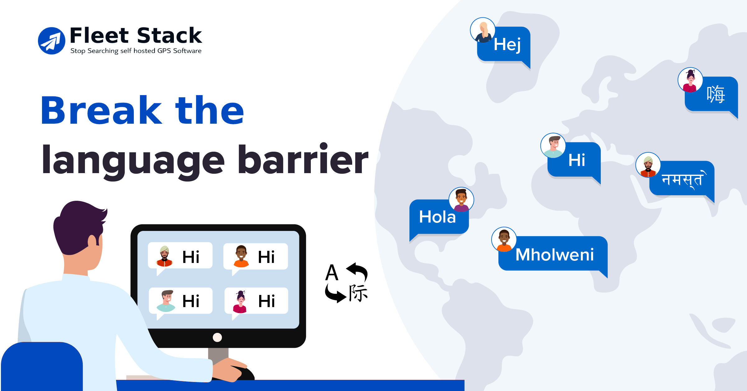 Multi Language GPS Software
